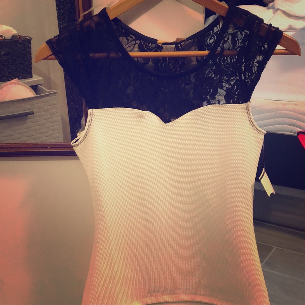 Business casual lace top